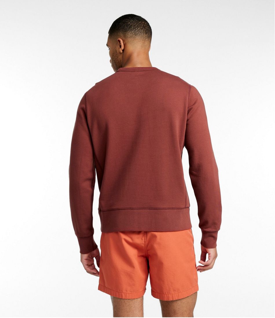L.L.Bean Men's Signature Rugged Crewneck Sweatshirt CLOTHING|SALE