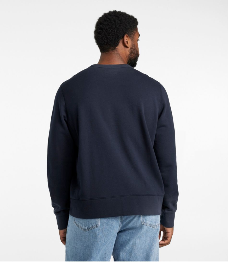L.L.Bean Men's Signature Rugged Crewneck Sweatshirt CLOTHING|SALE