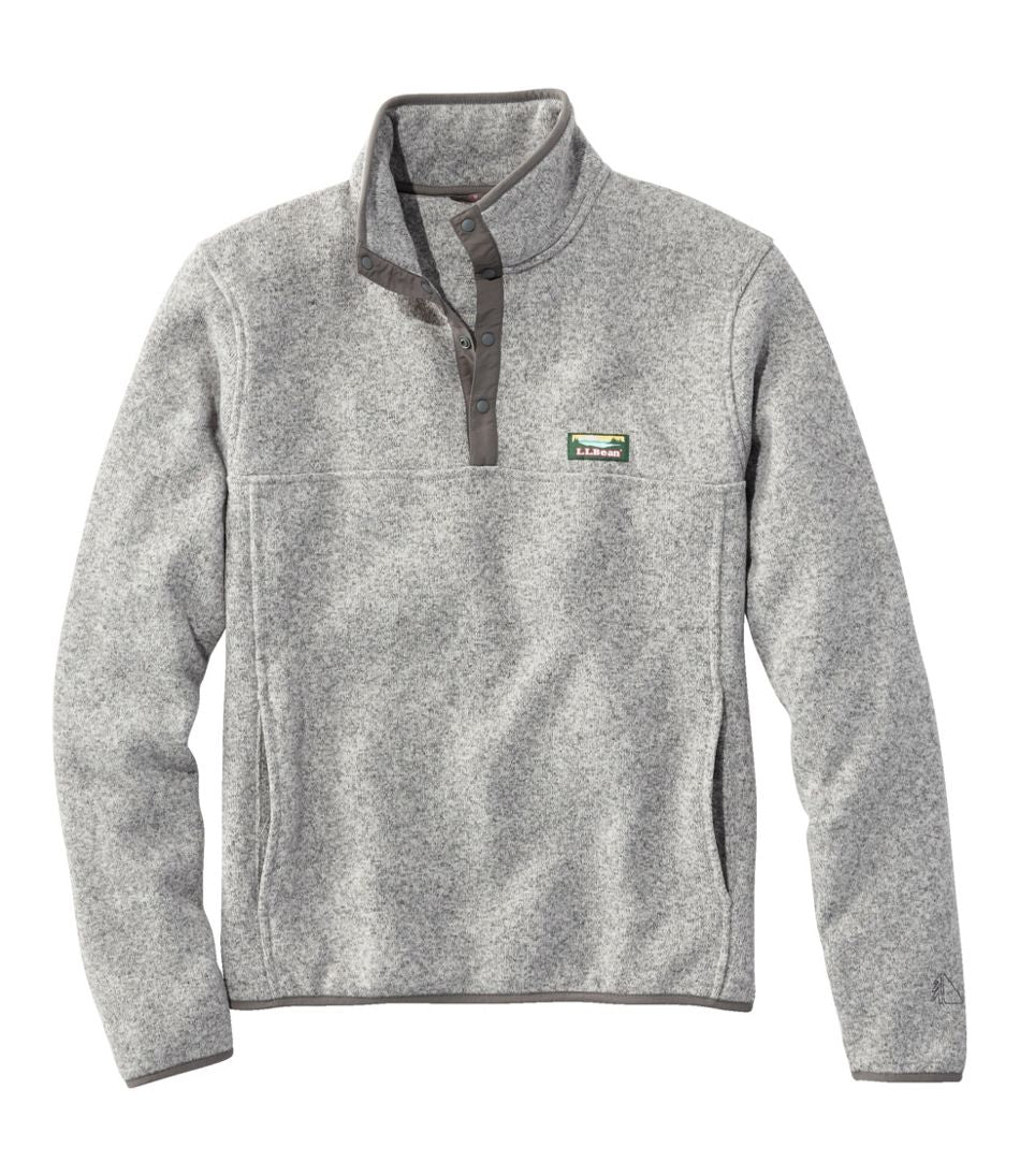 L.L.Bean Men's Sweater Fleece Pullover CLOTHING|SALE