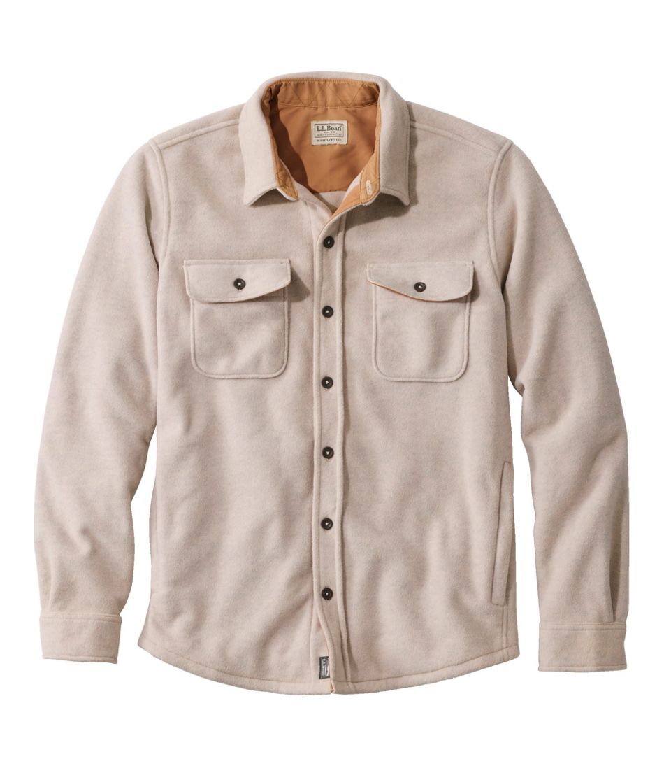 L.L.Bean Men's Bean's Mariner Fleece Shirt CLOTHING|SALE