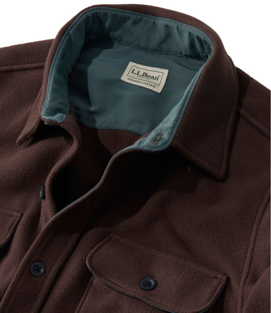 L.L.Bean Men's Bean's Mariner Fleece Shirt CLOTHING|SALE
