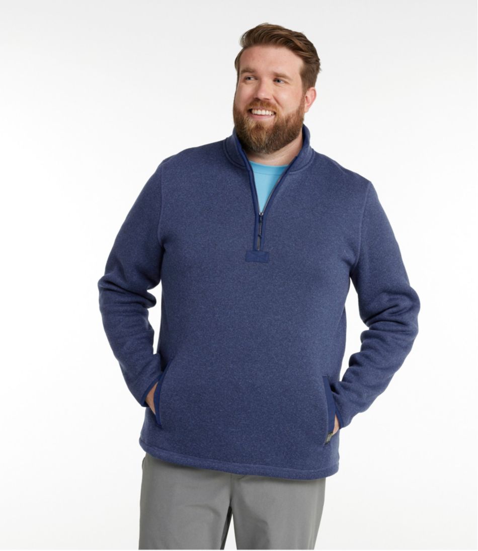 L.L.Bean Men's Bean's Sweater Fleece Half-Zip Pullover CLOTHING|SALE