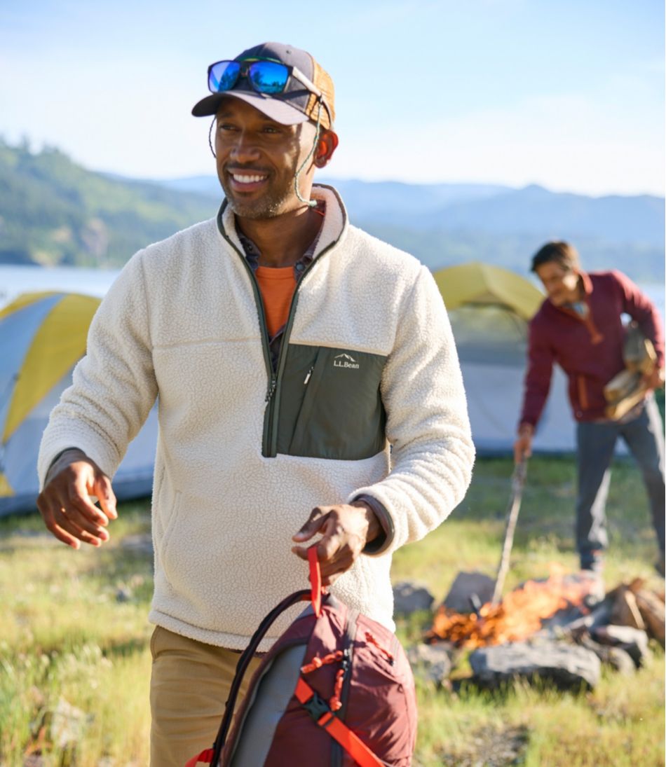 L.L.Bean Men's Mountainside Fleece, Half-Zip CLOTHING|SALE