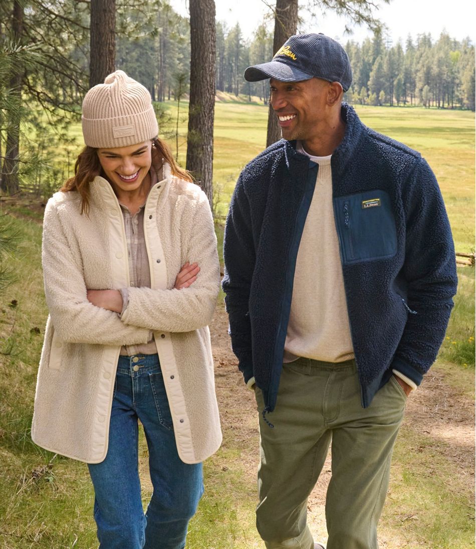L.L.Bean Men's Bean's Sherpa Fleece Jacket CLOTHING|SALE