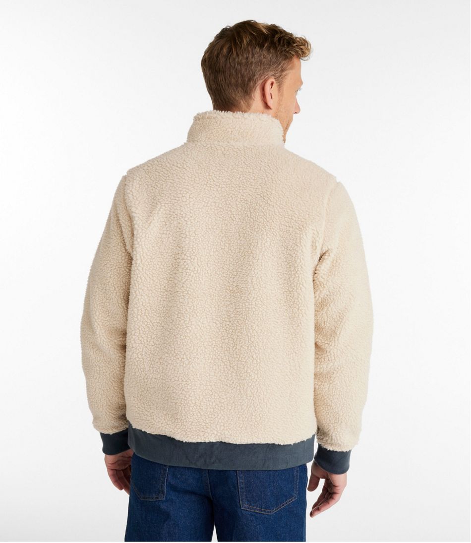 L.L.Bean Men's Bean's Sherpa Fleece Jacket CLOTHING|SALE