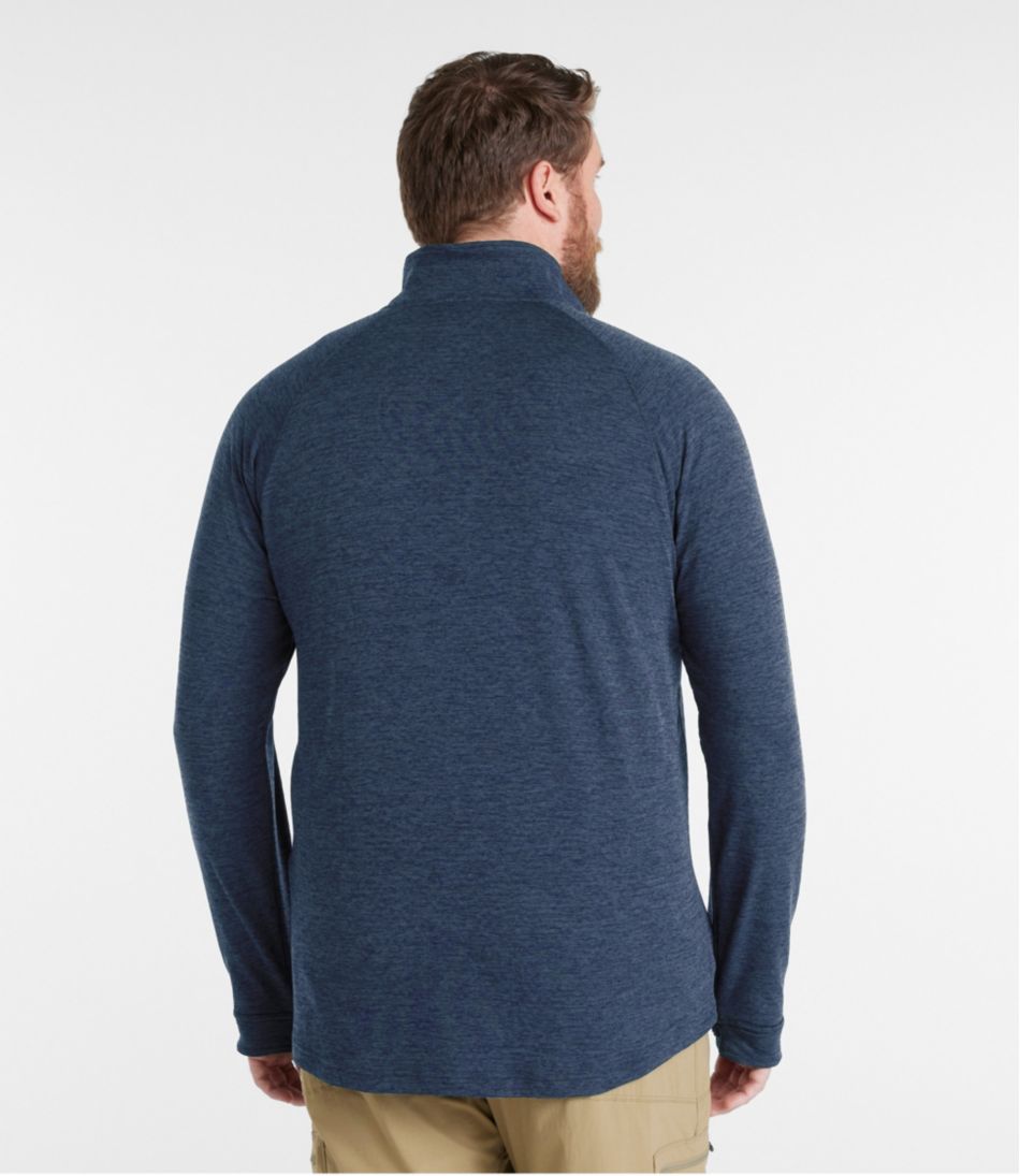 L.L.Bean Men's Adventure Grid Fleece, Quarter-Zip CLOTHING|SALE