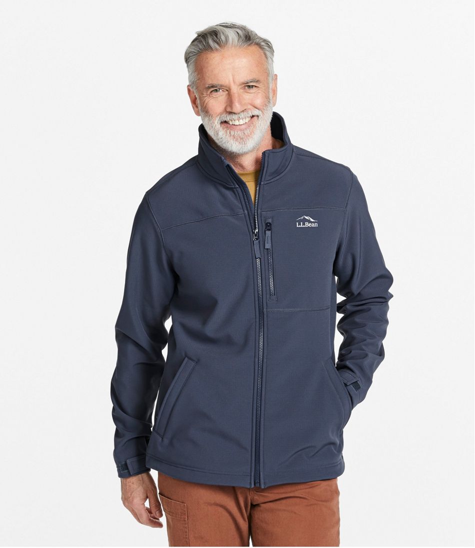 L.L.Bean Men's Bean's Windproof Softshell Jacket CLOTHING|OUTERWEAR