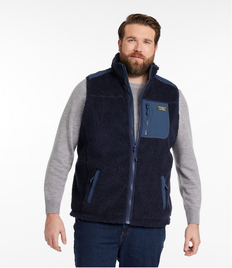 L.L.Bean Men's Bean's Sherpa Vest CLOTHING|OUTERWEAR|SALE