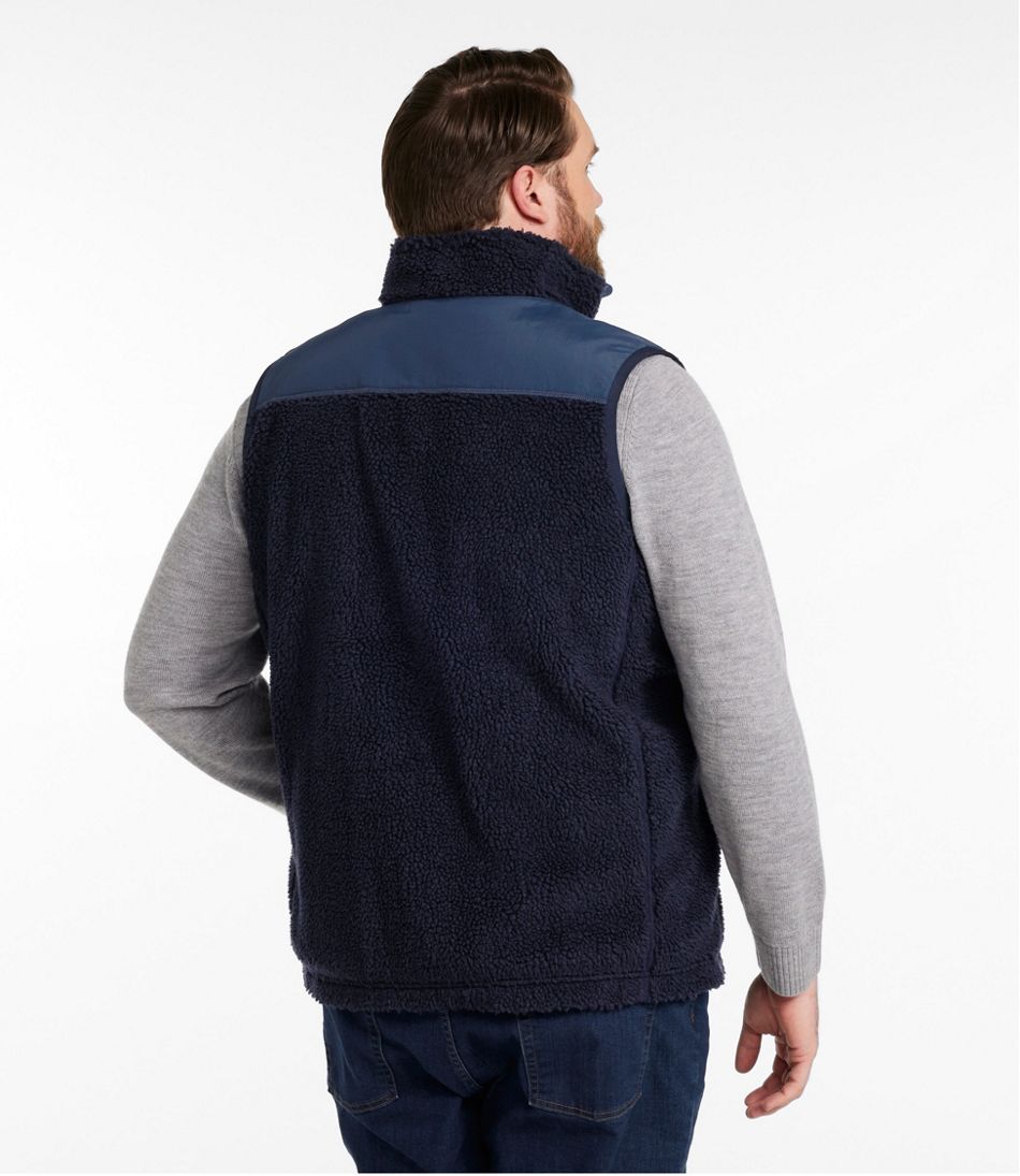 L.L.Bean Men's Bean's Sherpa Vest CLOTHING|OUTERWEAR|SALE