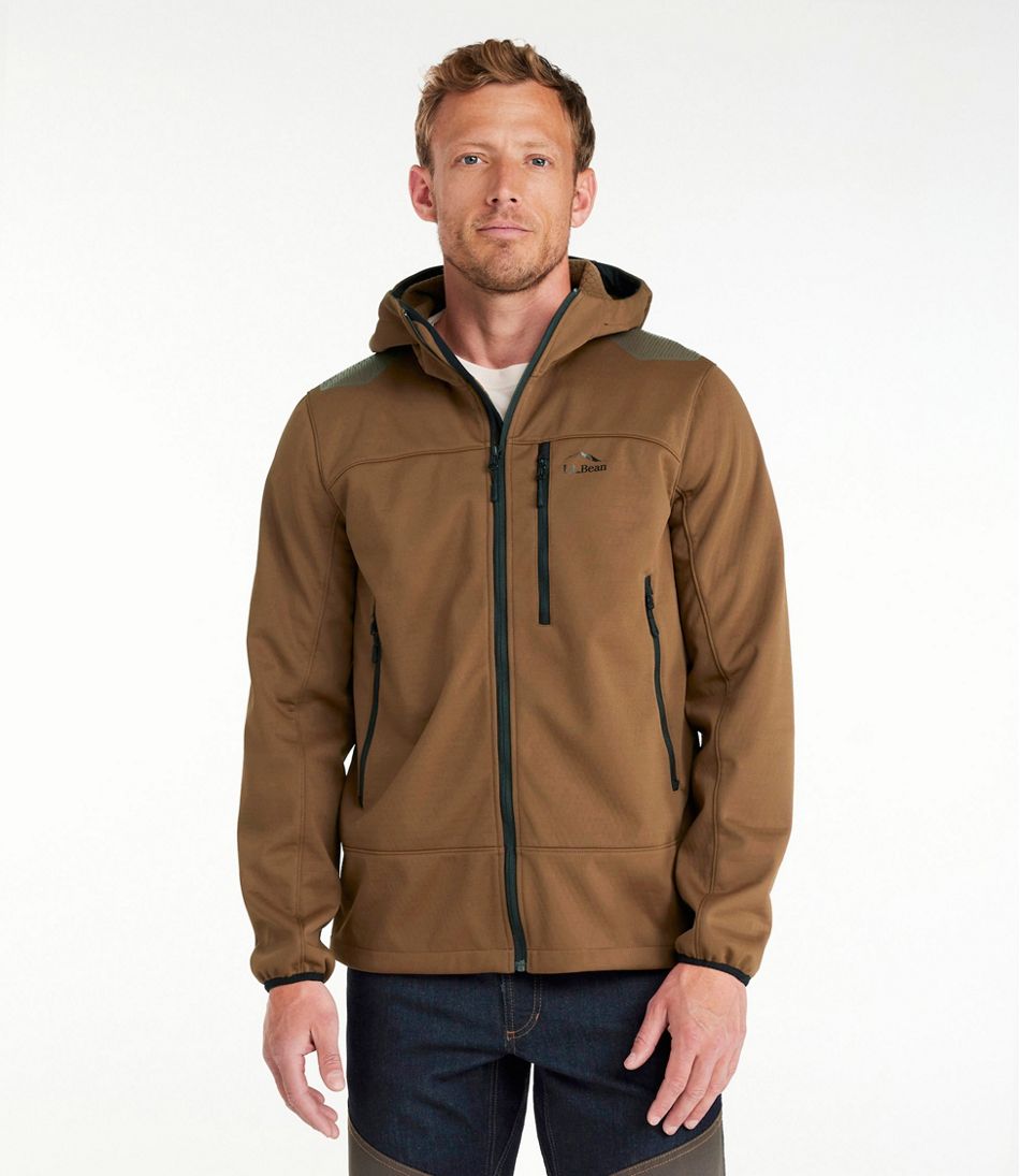 L.L.Bean Men's Ridge Runner Softshell Jacket, Solid CLOTHING|OUTDOOR EQUIPMENT|SALE