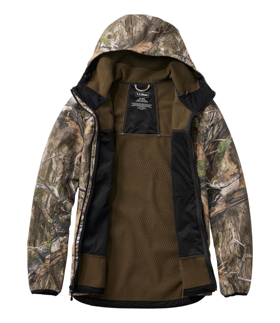 L.L.Bean Men's Ridge Runner Softshell Jacket, Camo CLOTHING|OUTDOOR EQUIPMENT|SALE