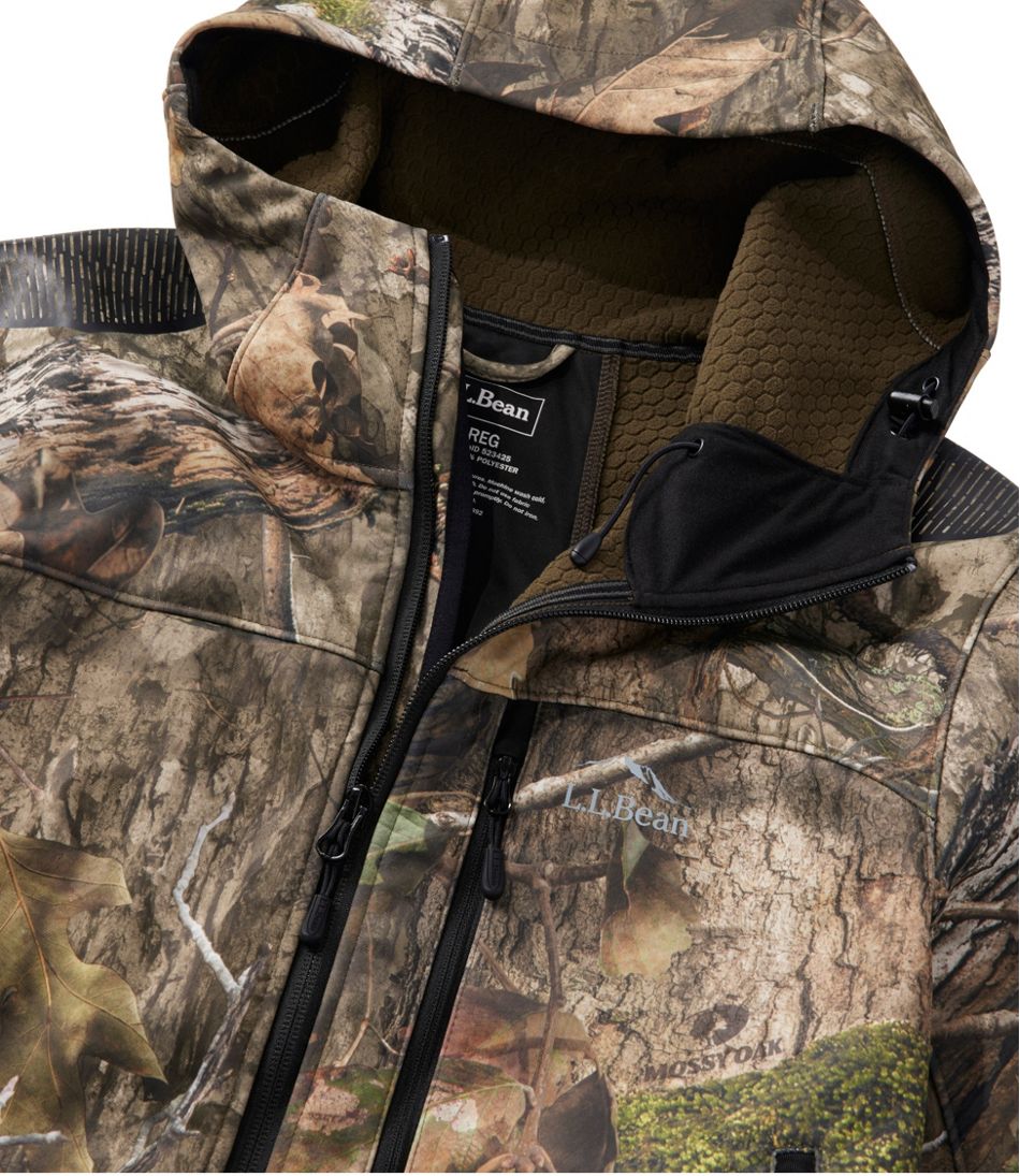 L.L.Bean Men's Ridge Runner Softshell Jacket, Camo CLOTHING|OUTDOOR EQUIPMENT|SALE
