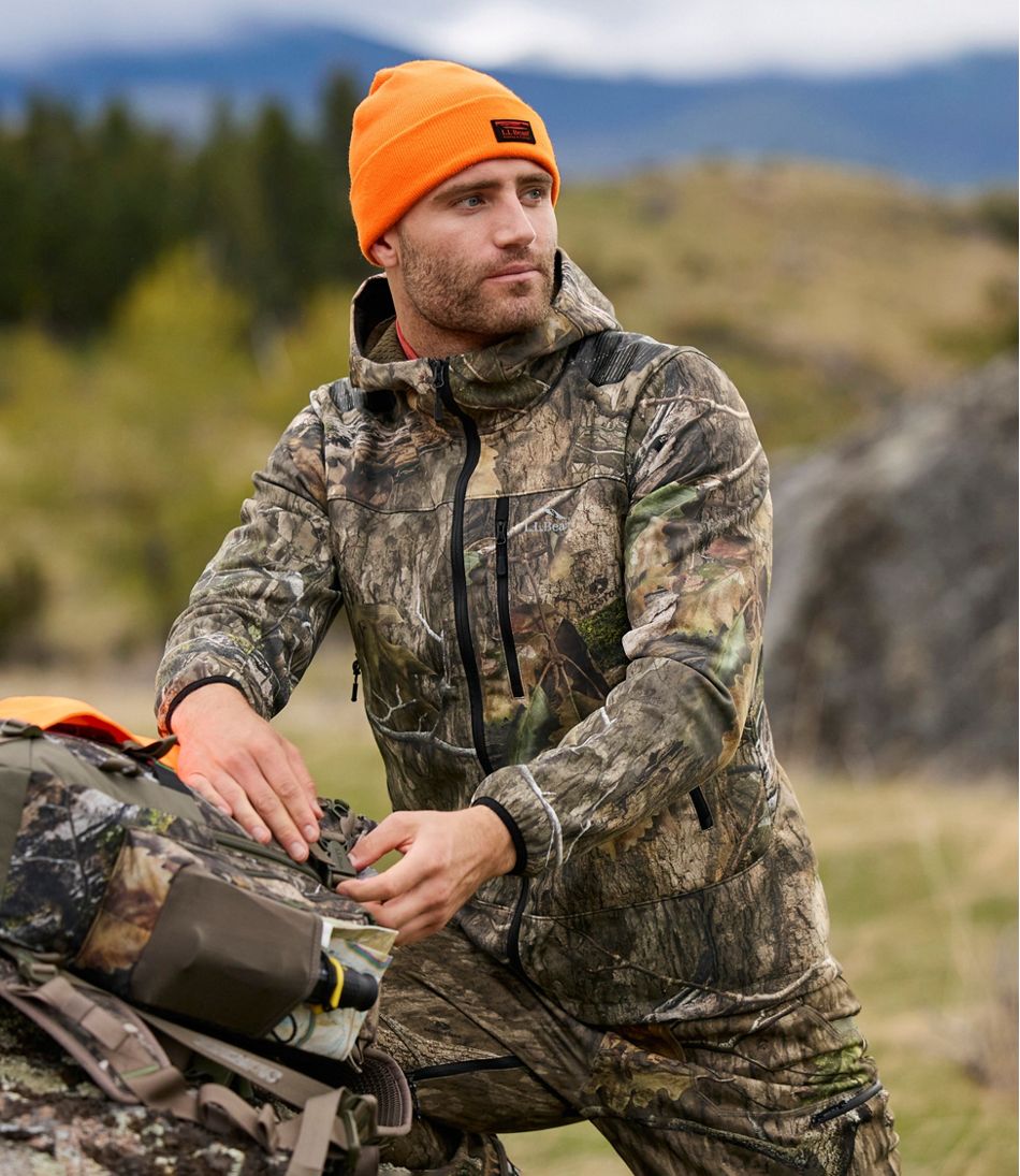 L.L.Bean Men's Ridge Runner Softshell Jacket, Camo CLOTHING|OUTDOOR EQUIPMENT|SALE