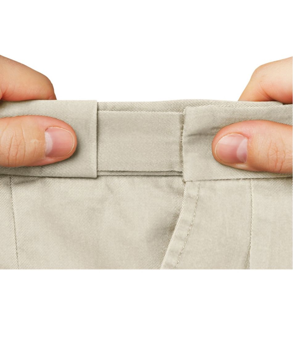 L.L.Bean Men's Wrinkle-Free Double L® Chinos, Natural Fit, Hidden Comfort, Plain Front CLOTHING|SALE
