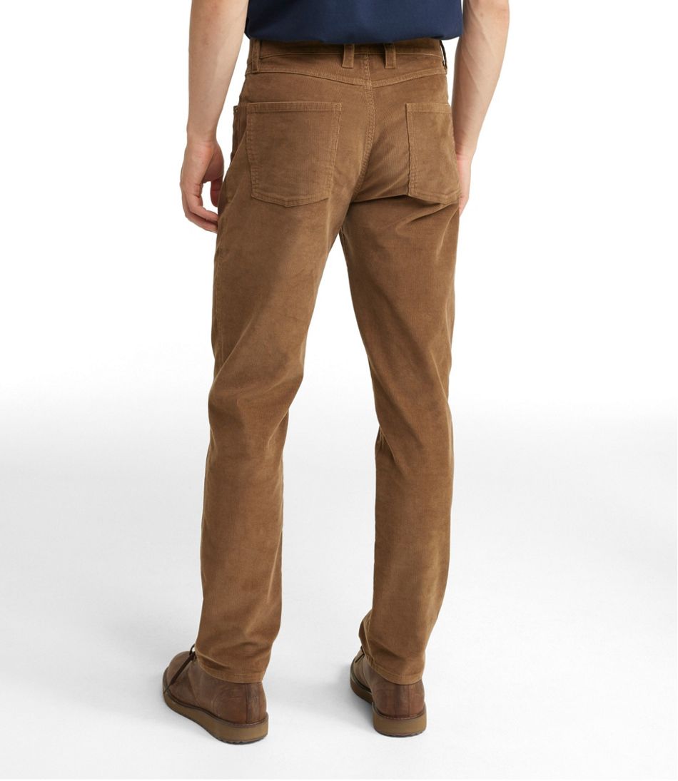 L.L.Bean Men's BeanFlex® Corduroy Pants, Five-Pocket, Standard Fit, Straight Leg CLOTHING|SALE