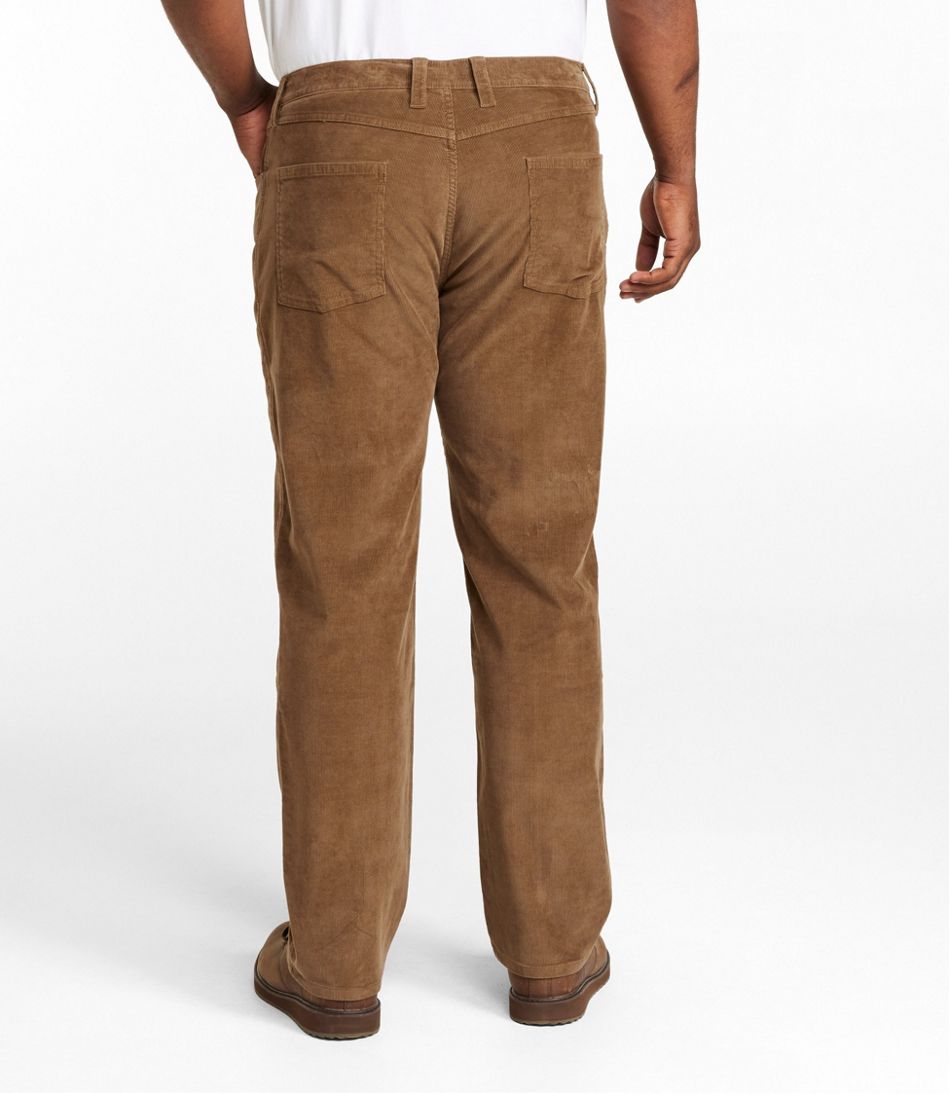 L.L.Bean Men's BeanFlex® Corduroy Pants, Five-Pocket, Standard Fit, Straight Leg CLOTHING|SALE