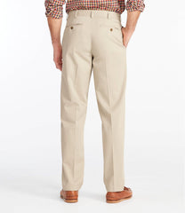 L.L.Bean Men's Wrinkle-Free Double L® Chinos, Classic Fit, Plain Front CLOTHING|SALE