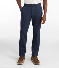 L.L.Bean Men's Lakewashed® Stretch Khakis, Standard Athletic Fit, Tapered Leg CLOTHING|SALE
