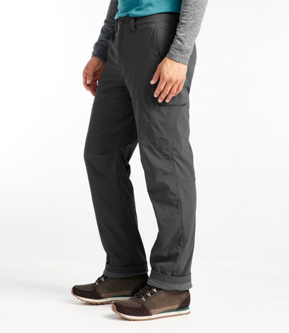 L.L.Bean Men's Cresta Hiking Pants, Standard Fit, Fleece-Lined CLOTHING