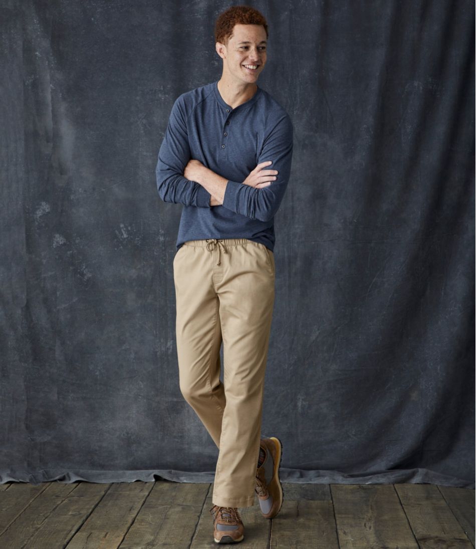 L.L.Bean Men's Comfort Stretch® Dock Pants, Standard Fit, Straight Leg CLOTHING|SALE