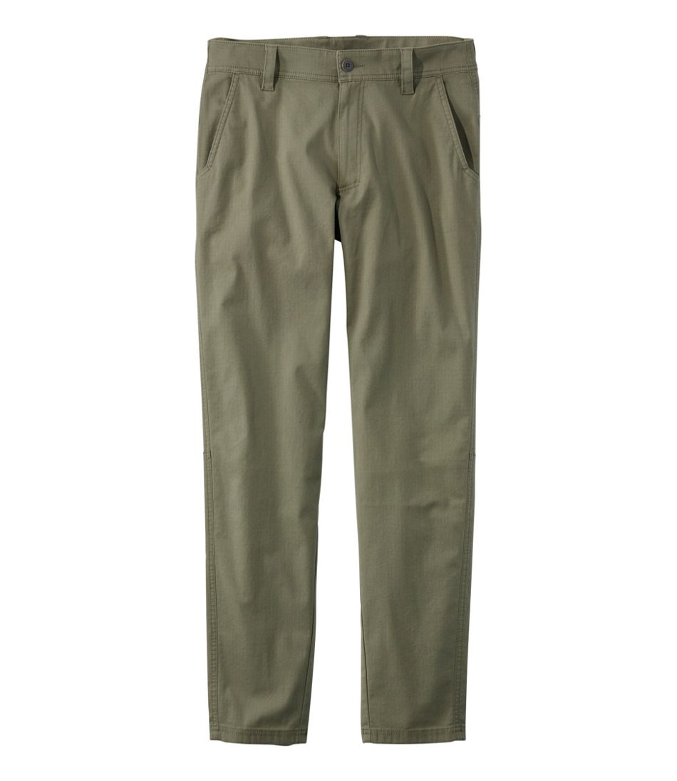 L.L.Bean Men's Explorer Ripstop Pants, Fixed Waist, Standard Fit, Tapered Leg CLOTHING|SALE