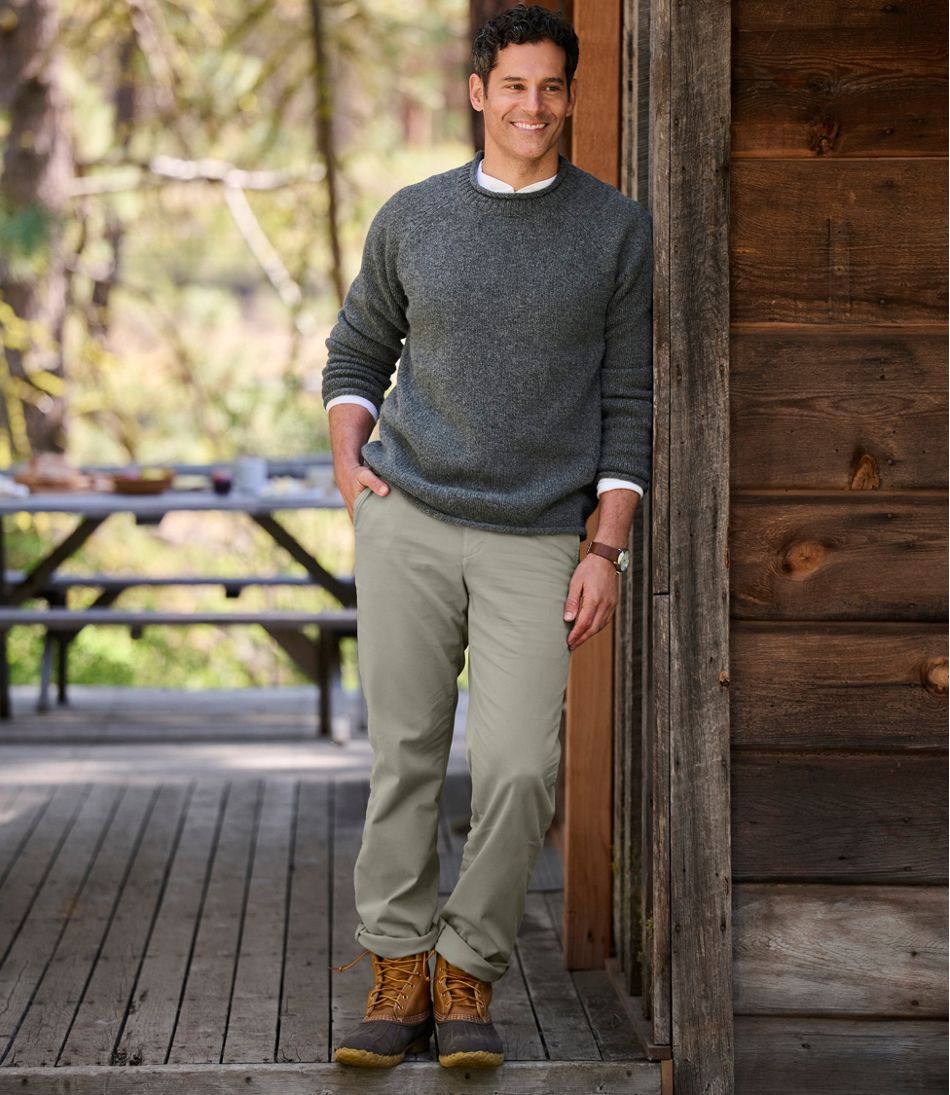 L.L.Bean Men's Comfort Stretch® Chino Pants, Standard Fit, Straight Leg CLOTHING|SALE