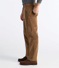 L.L.Bean Men's Stretch Country Corduroy Pants, Natural Fit, Plain Front, Hidden Comfort CLOTHING|SALE