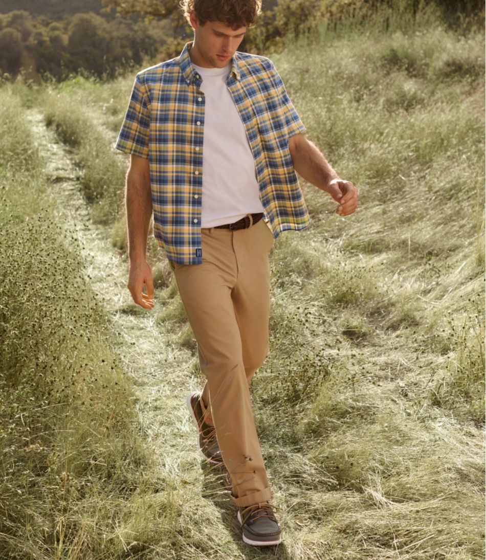 L.L.Bean Men's Lakewashed® Stretch Khakis, Standard Fit, Straight Leg CLOTHING|SALE