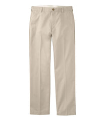 L.L.Bean Men's Wrinkle-Free Double L® Chinos, Natural Fit, Plain Front CLOTHING