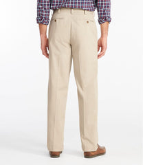 L.L.Bean Men's Wrinkle-Free Double L® Chinos, Natural Fit, Plain Front CLOTHING