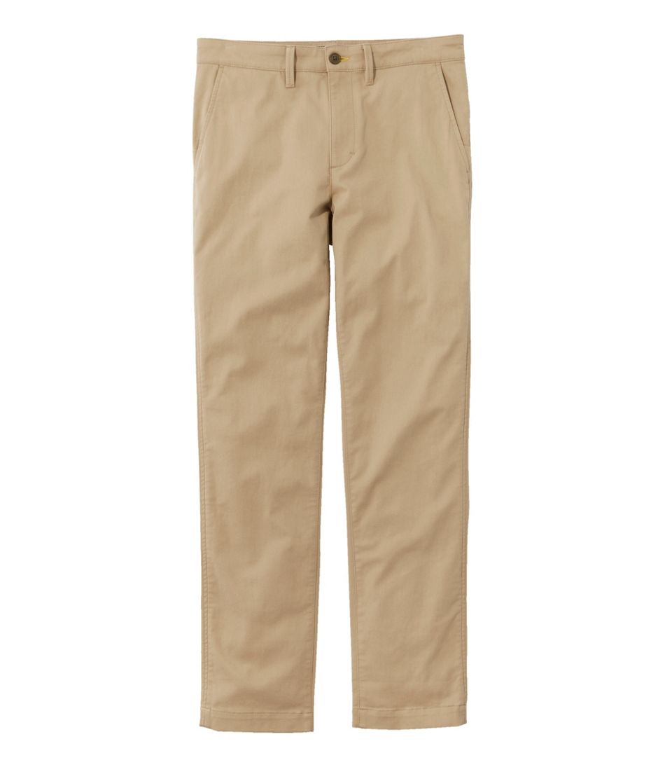 L.L.Bean Men's Comfort Stretch® Chino Pants, Slim Fit, Straight Leg CLOTHING|SALE