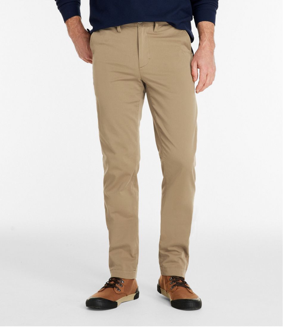 L.L.Bean Men's Comfort Stretch® Chino Pants, Slim Fit, Straight Leg CLOTHING|SALE