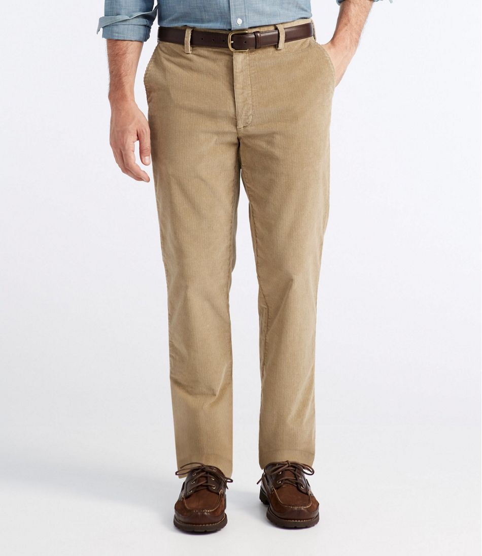 L.L.Bean Men's Stretch Country Corduroy Pants, Classic Fit, Plain Front CLOTHING|SALE