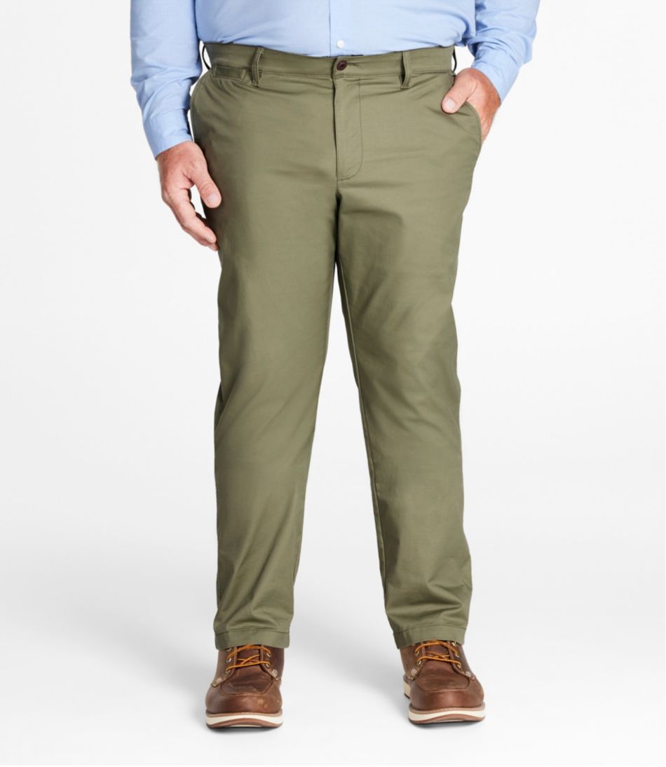 L.L.Bean Men's Comfort Stretch Performance® Chinos, Standard Athletic Fit, Straight Leg CLOTHING|SALE