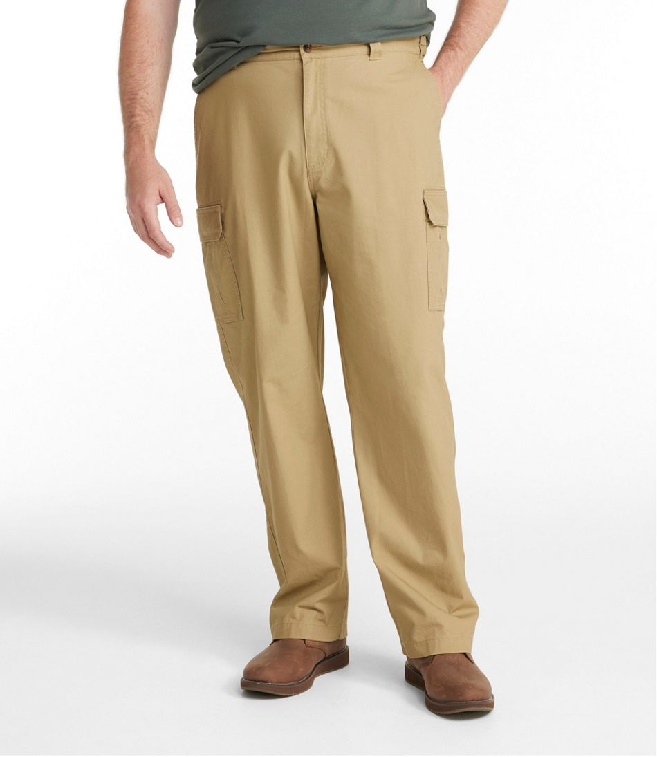 L.L.Bean Men's Tropic-Weight Cargo Pants, Natural Fit, Comfort Waist CLOTHING