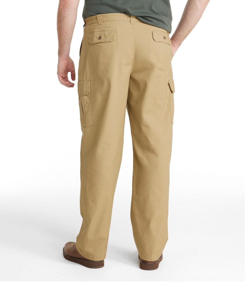 L.L.Bean Men's Tropic-Weight Cargo Pants, Natural Fit, Comfort Waist CLOTHING