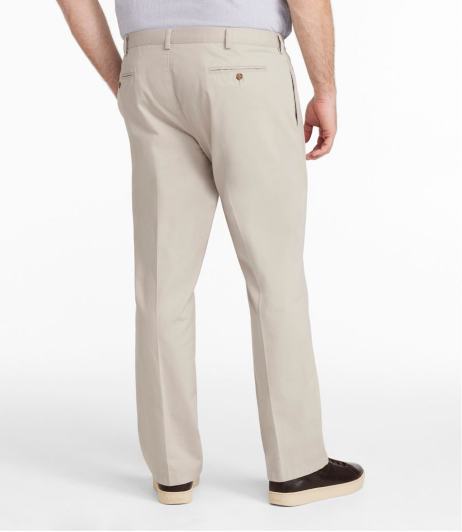 L.L.Bean Men's Wrinkle-Free Double L® Chinos, Standard Fit, Plain Front CLOTHING|SALE