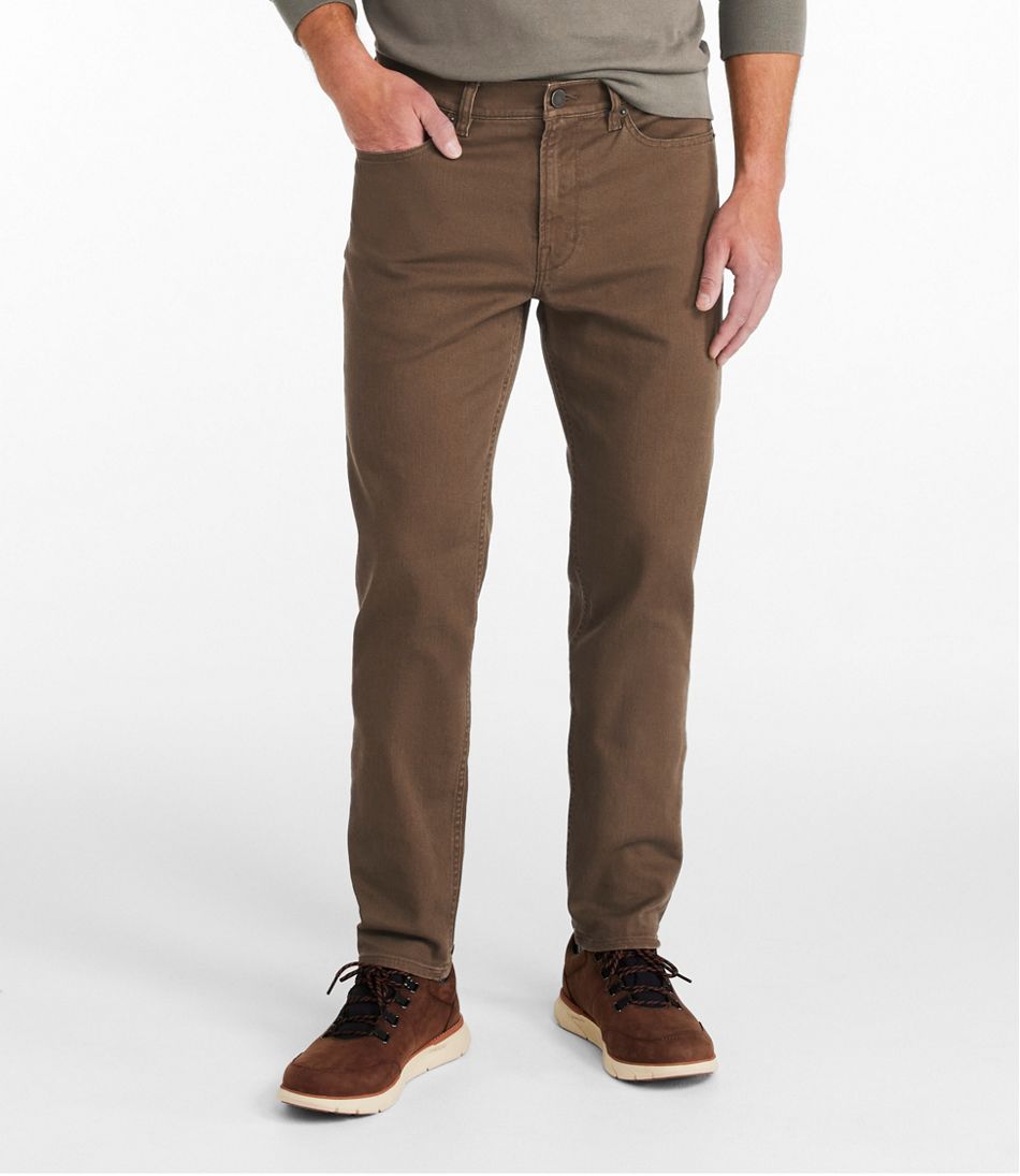 L.L.Bean Men's Signature Northwoods Slub Twill Pants, Classic Fit, Tapered Leg CLOTHING|SALE