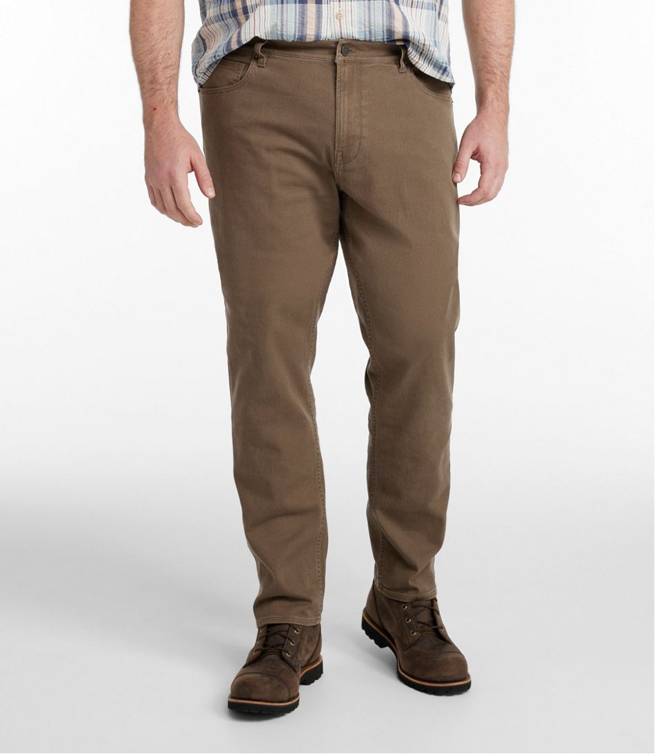L.L.Bean Men's Signature Northwoods Slub Twill Pants, Classic Fit, Tapered Leg CLOTHING|SALE