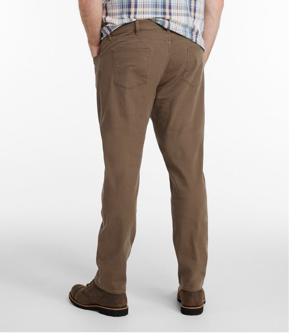 L.L.Bean Men's Signature Northwoods Slub Twill Pants, Classic Fit, Tapered Leg CLOTHING|SALE