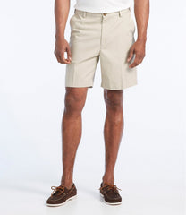 L.L.Bean Men's Wrinkle-Free Double L® Chino Shorts, Natural Fit, Hidden Comfort Waist, 8" CLOTHING