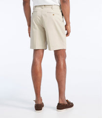 L.L.Bean Men's Wrinkle-Free Double L® Chino Shorts, Natural Fit, Hidden Comfort Waist, 8" CLOTHING