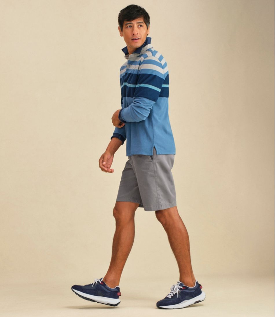 L.L.Bean Men's Lakewashed® Stretch Khaki Shorts, 9" CLOTHING|SALE