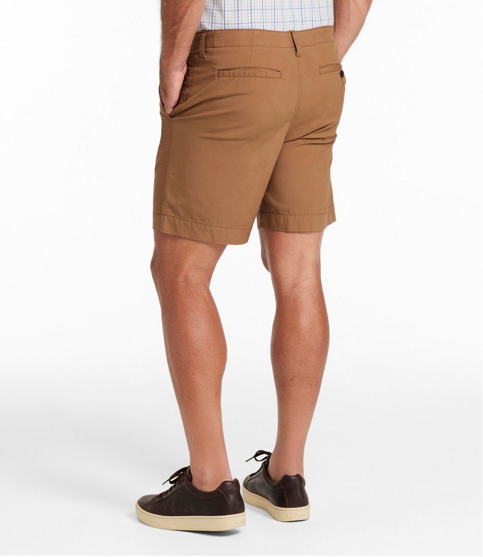 L.L.Bean Men's Everyday Poplin Shorts, Standard Fit, 8" CLOTHING|SALE