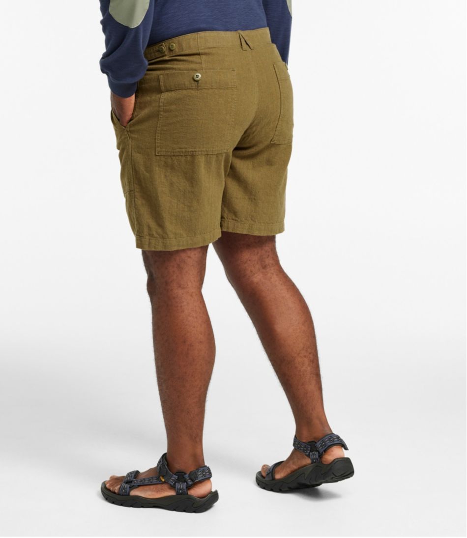 L.L.Bean Men's Signature Herringbone Shorts, 8" CLOTHING|SALE