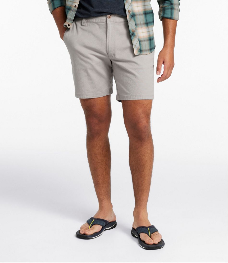 L.L.Bean Men's Explorer Ripstop Shorts, Fixed Waist, 8" CLOTHING|SALE