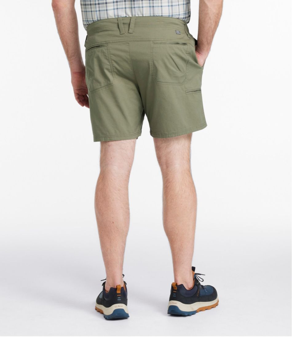 L.L.Bean Men's Explorer Ripstop Shorts, Fixed Waist, 8" CLOTHING|SALE