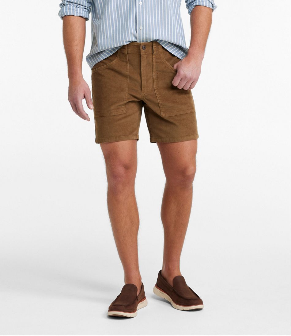 L.L.Bean Men's BeanFlex® Corduroy Shorts, 7" CLOTHING|SALE