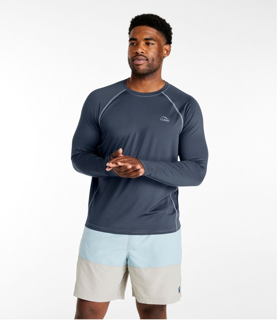 L.L.Bean Men's Swift River Cooling Rash Guard CLOTHING|OUTDOOR EQUIPMENT