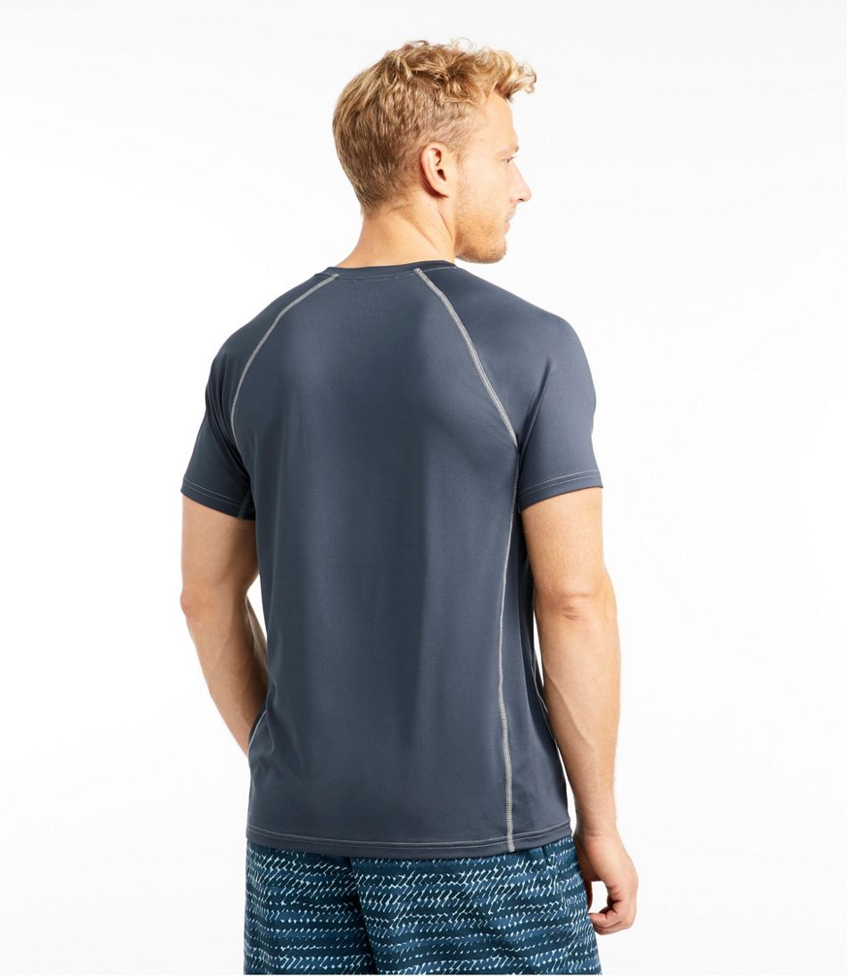 L.L.Bean Men's Swift River Cooling Sun Shirt, Short-Sleeve CLOTHING